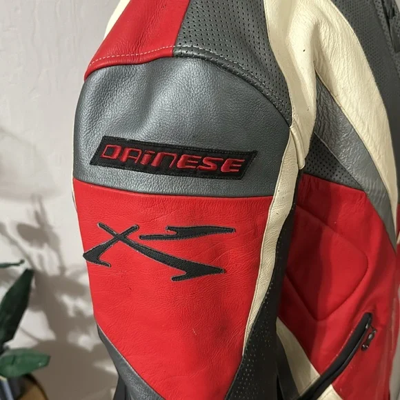 Dainese 100% Leather Heavy Duty Moto Jacket